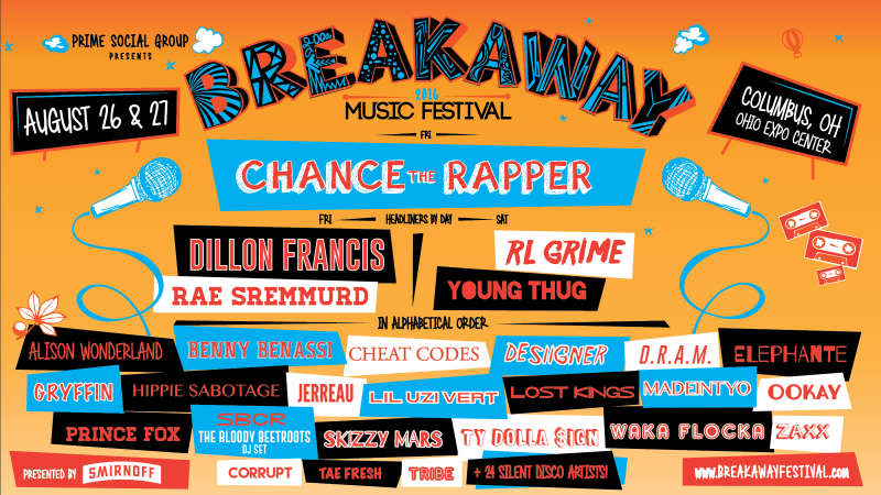 breakaway music festival grand rapids lineup