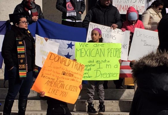 #daywithoutimmigrants Protest, Photo by Paola Santiago