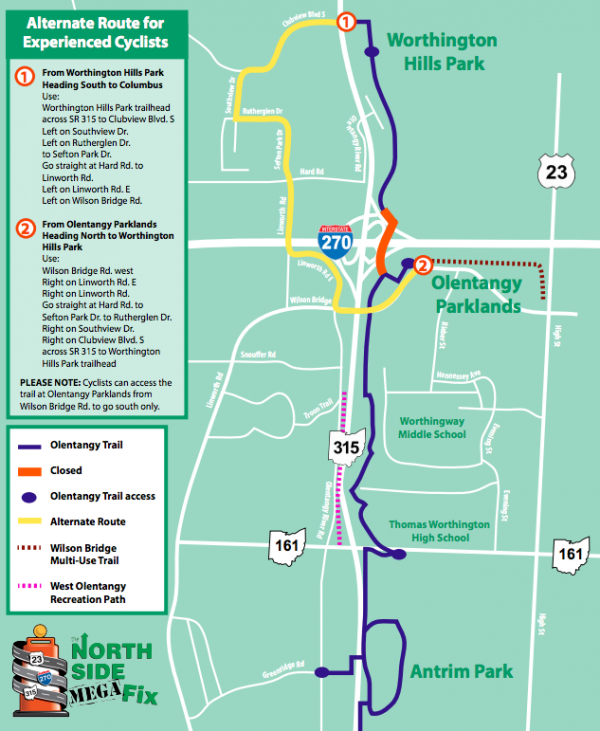 ODOT grounding you from portion of Olentangy Trail – 614NOW