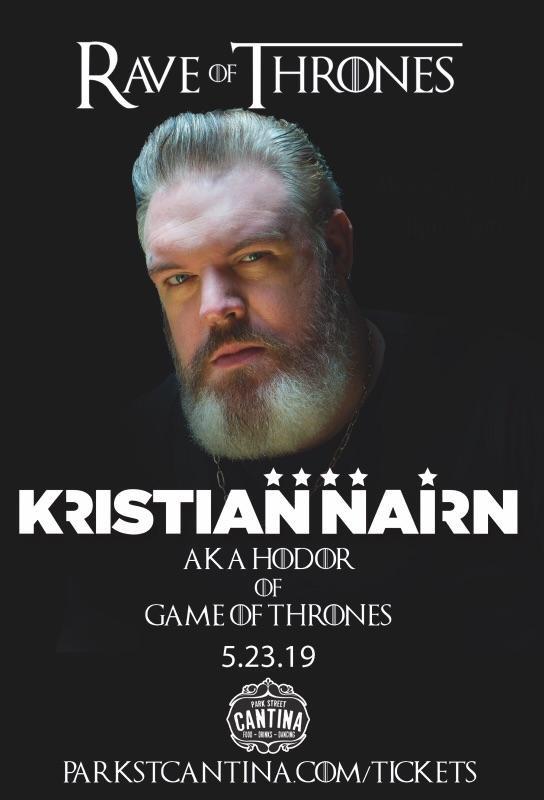 Rave Of Thrones Kristian Nairn Aka Hodor At Park Street Cantina