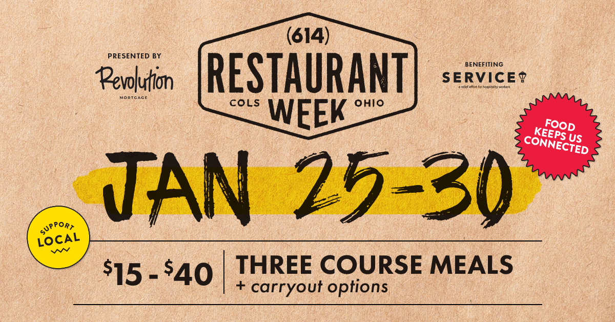 Restaurant Week Winter 2021 614NOW