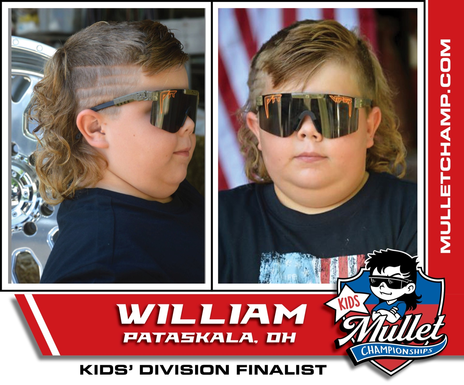 Pulaski 10-year-old rocks his mullet all way to national championships