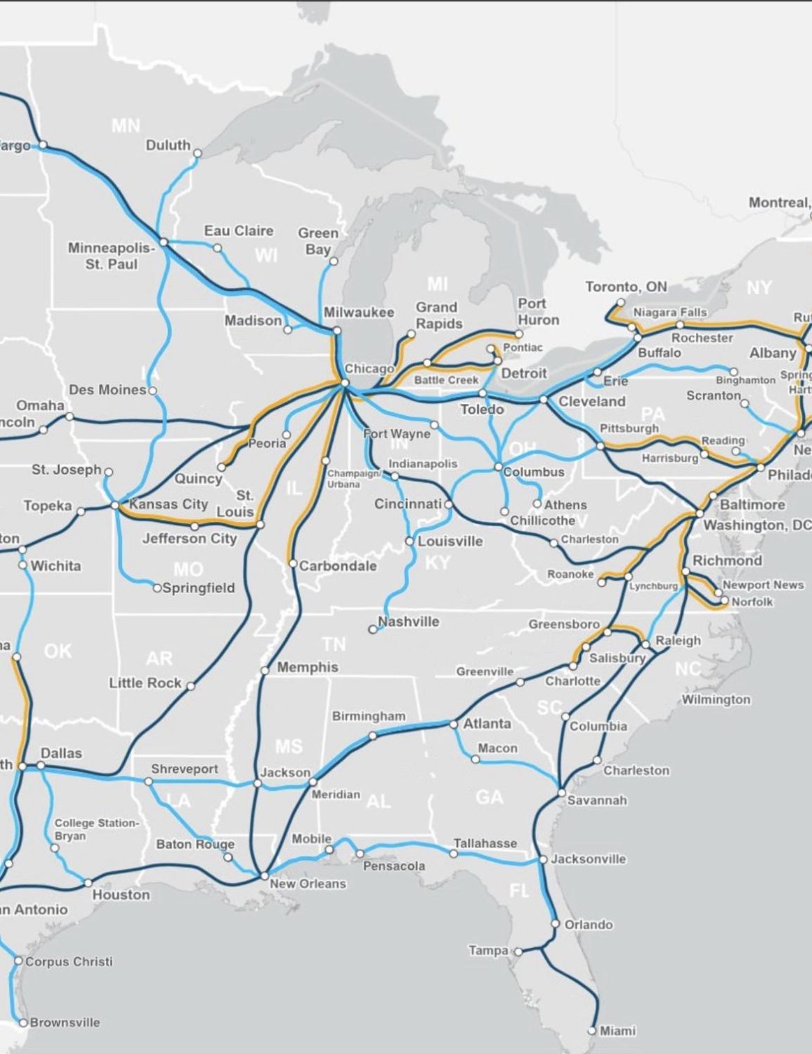 Alleged new Amtrak proposal would turn Columbus into a hub for rail ...