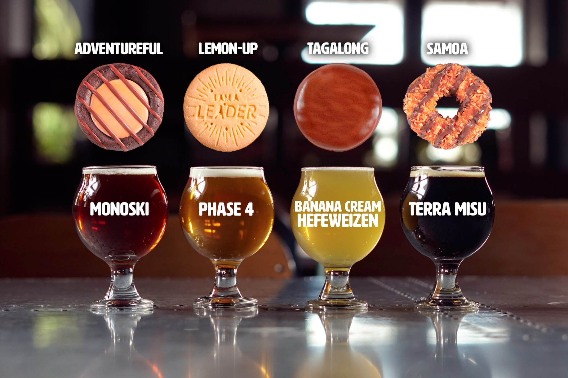 Girl Scout Cookie Pairing Chart