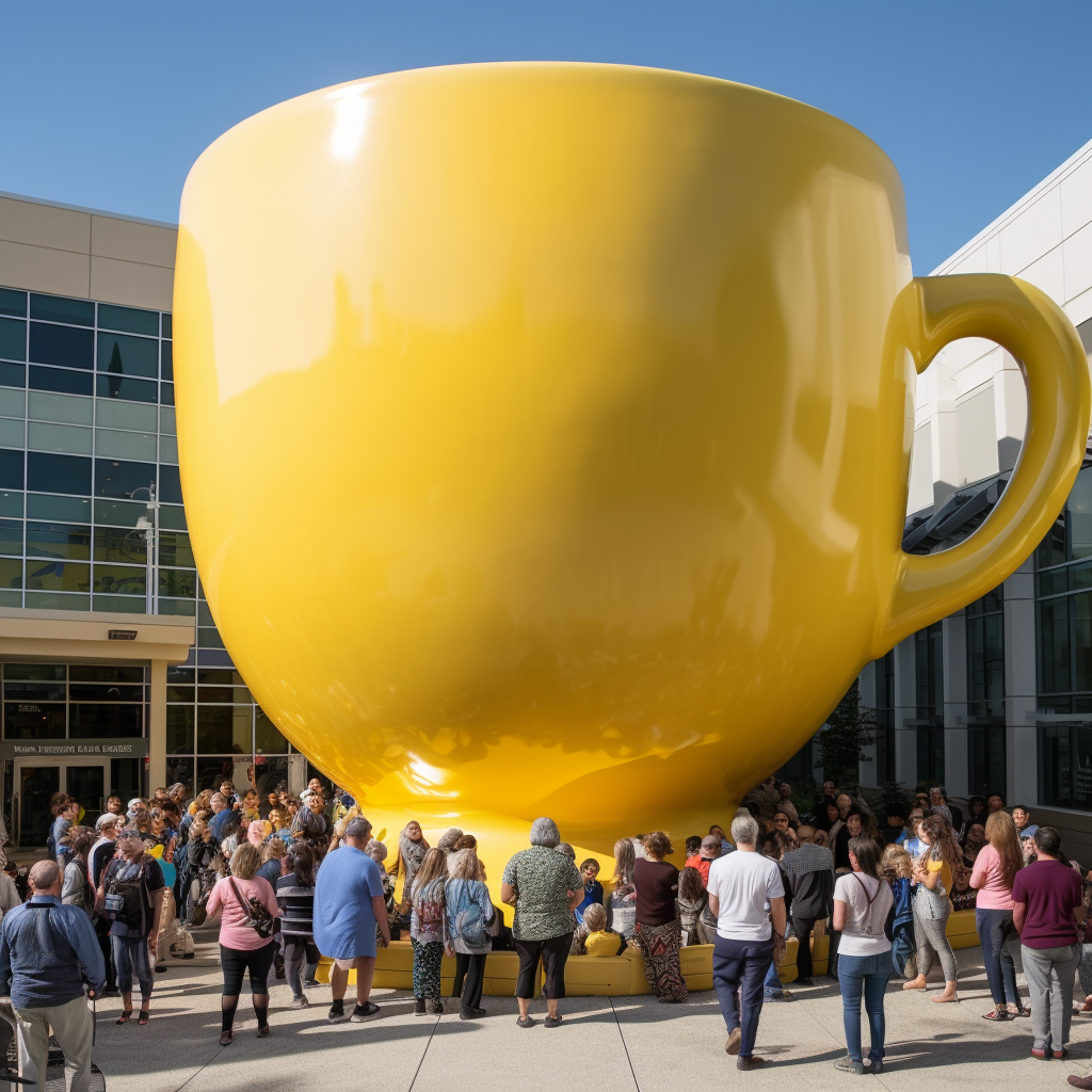 The Worlds Biggest Coffee Cup