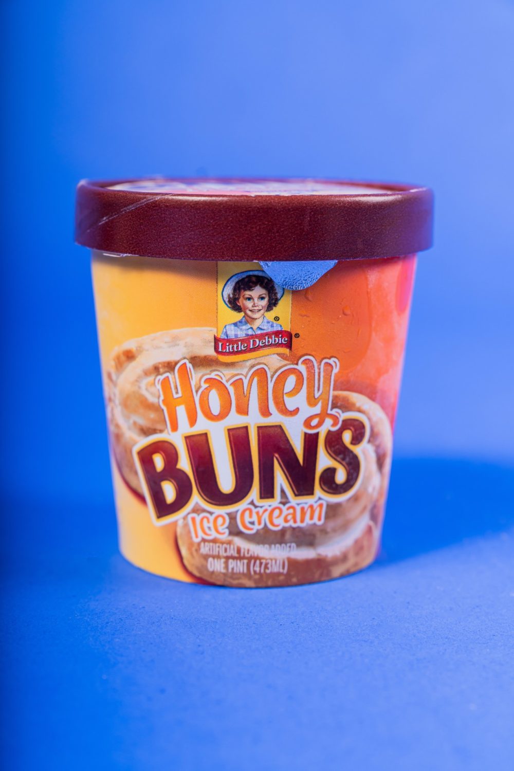 Little Debbie Honey Buns Ice Cream, Honey Bun Ice Cream with Sweet  Cinnamon, Pint