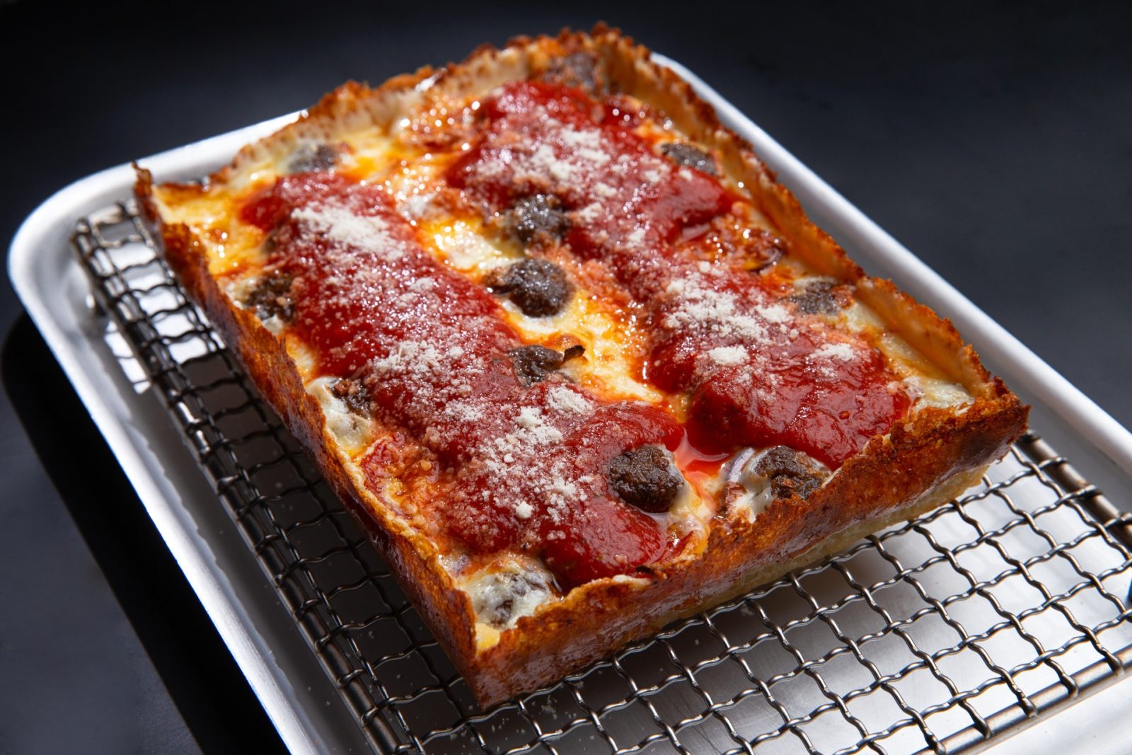 Detroit-Style Pizza Recipe - Grande Cheese